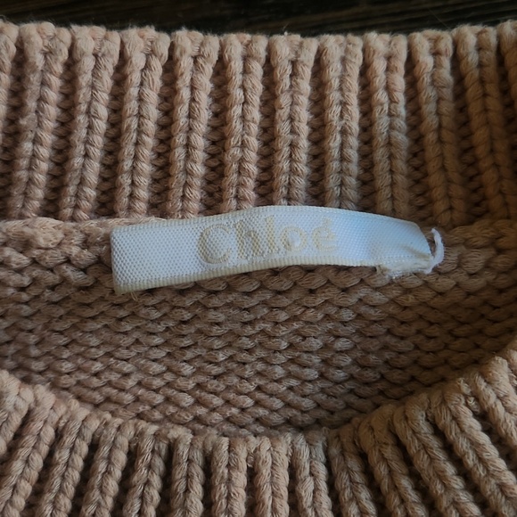 Chloe crewneck pom-pom sweater - Sz S - Picture 3 of 5